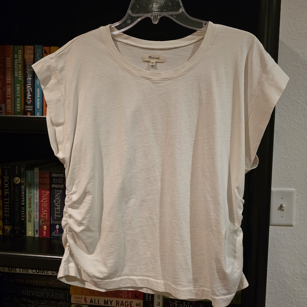 Madewell Off-White Short Sleeve Tee